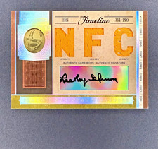 Rare Lee Roy Selmon /15 Player Worn/Game Worn Mem Auto 2006 National Treasures