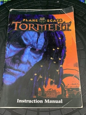Planescape Torment PC Manual Book Only Instruction Manual Booklet