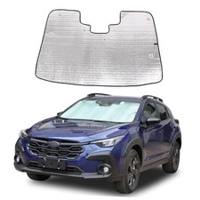 Windshield Sunshade Compatible with Su-baru Crosstrek 2024-2025, Folding Car