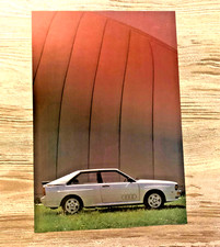 AUDI UR QUATTRO 1980 - FRAMEABLE COLLECTIBLE CLASSIC SUPERCAR CAR POSTER IMAGE
