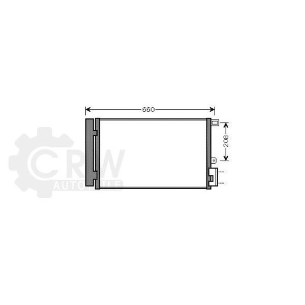AVA Quality Cooling Kondensator Klimaanlage Mit Trockner FüR Skoda Octavia II-image