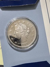 The Morgan Mint 1913 Liberty Head Nickel Replica Coin | In Capsule and Box