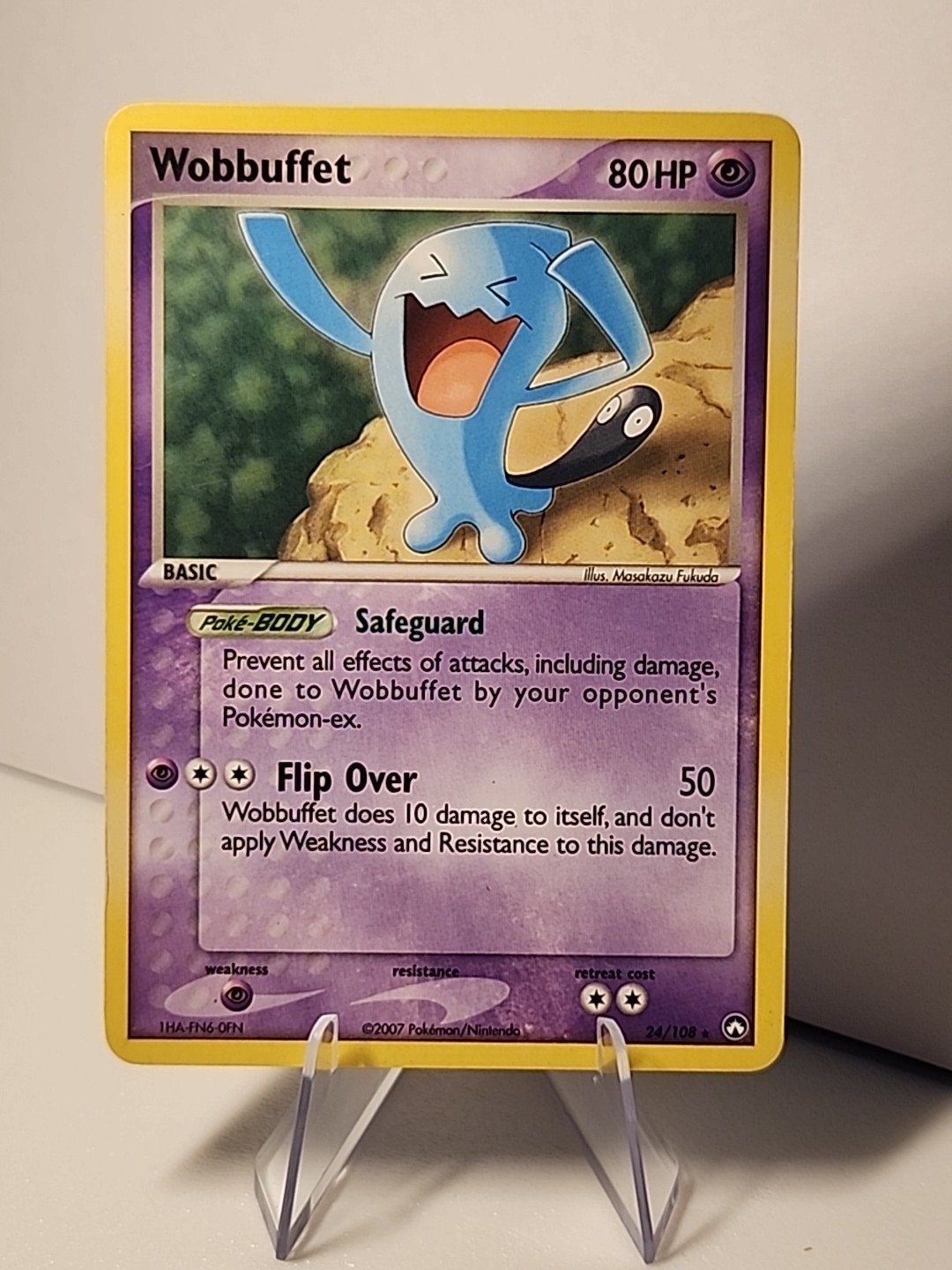 Wobbuffet 24/108 Power Keepers Regular Pokémon TCG LP