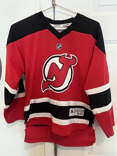 NHL New Jersey Devils Hockey Jersey Size Youth S #9 Parise Red & Black Reebok