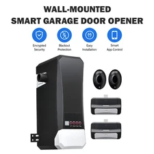 ZUMI Wall Mount Electric Garage Door Opener with 2 Remotes IR Sensors IP44