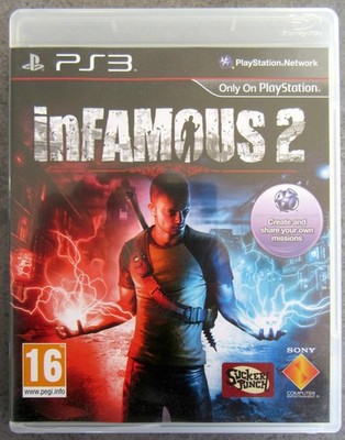 Sony PlayStation: ''InFamous 2'' für PS3, Blu Ray Disc, ab 16 Jahre, 2011