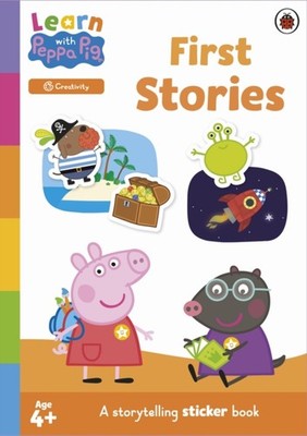 LEARN WITH PEPPA FIRST STORIES STICKER by PEPPA PIG Paperback Self Help Business