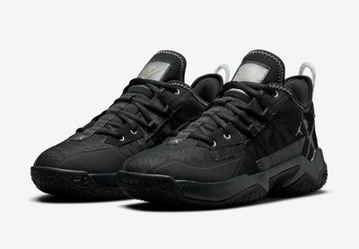 Jordan One Take II Men's Multi Size Black/Metallic/Silver CW2457 001 Fast Ship