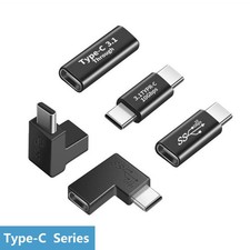 USB C Male to Female Adapter OTG Type-C 3.1 Coupler 10Gbps Fast Data Connector