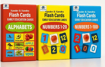 Numbers 1 20 Flash Cards   Durable, Waterproof & Tear-Resistant Learning Cards f