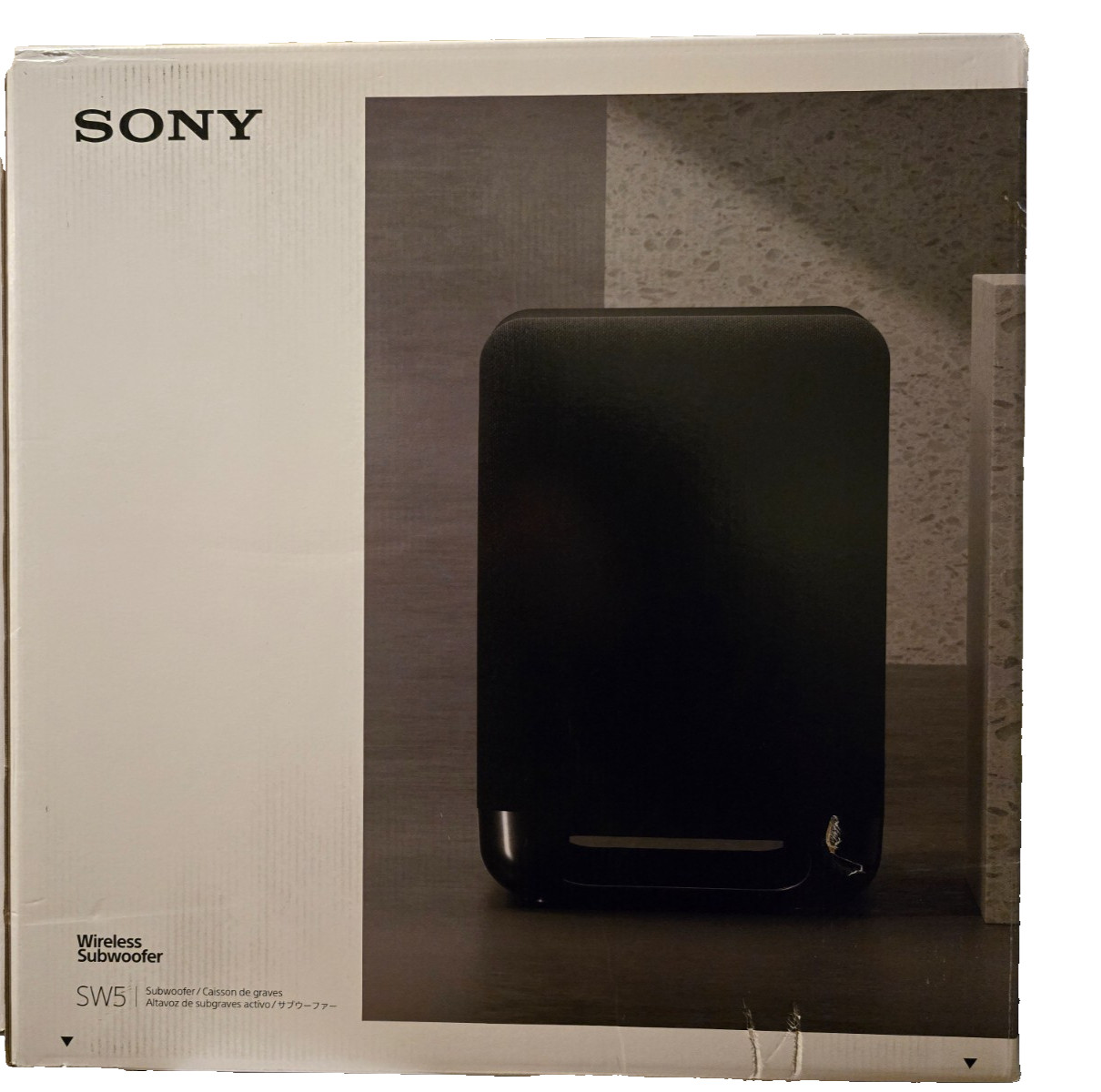 Sony Zusätzlicher Kabelloser Subwoofer Sa-Sw5 Mit 300 W - Image 2