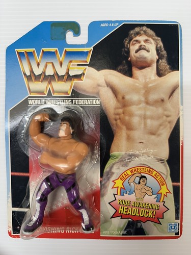 WWF Hasbro Rick Rude figure sealed on card moc - s...