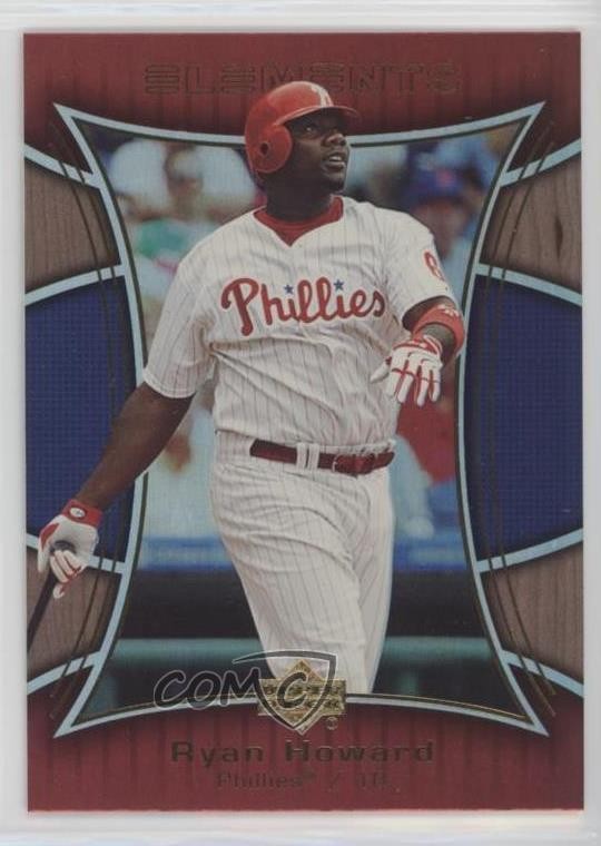 2007 Upper Deck Elements Ryan Howard #31 1m8