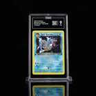 2000 Pokemon Rocket Dark Gyarados Holo 1st Edition TAG 9 8/82
