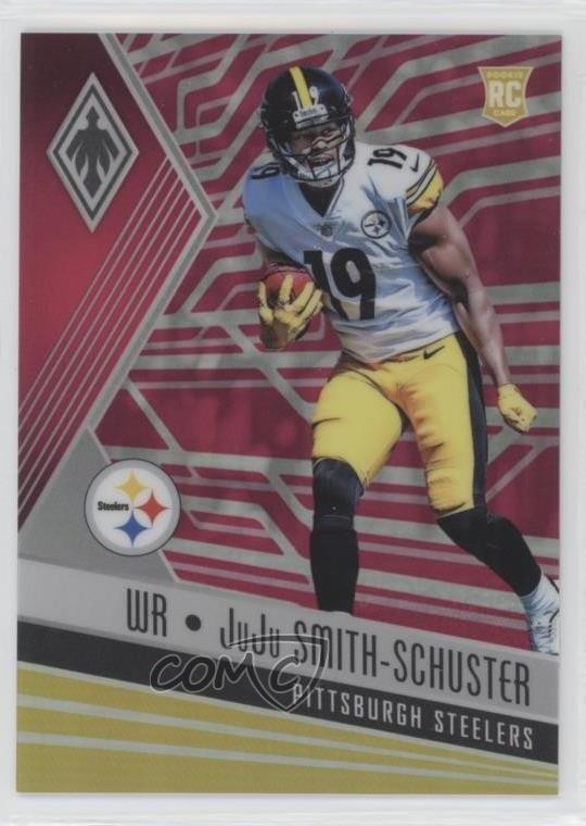 2017 Panini Phoenix Rookies Pink /199 JuJu Smith-Schuster #125 sd0