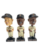 2001 San Francisco Giants Barry Bonds, Dusty Baker & Jeff Kent Bobblehead Lot 3