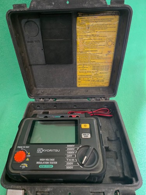 #ad #ad KYORITSU KEW3125A HIGH VOLTAGE INSULATION TESTER $600.00