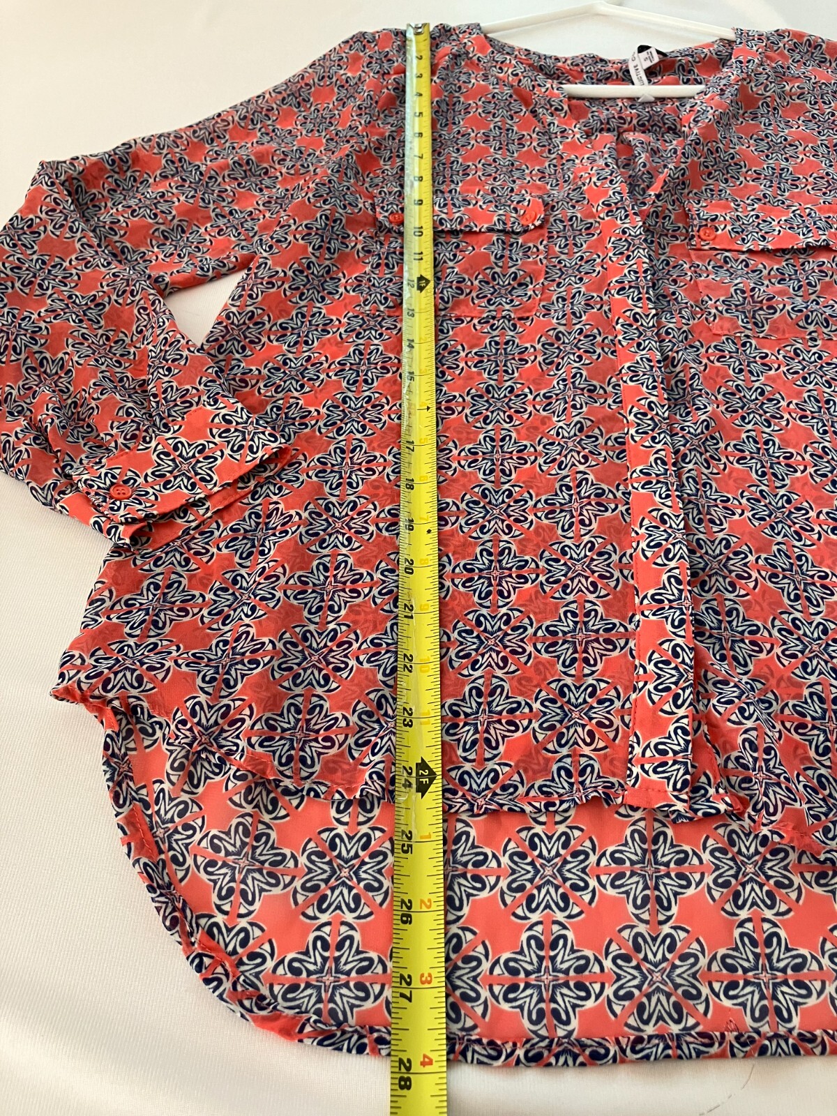 Collective Concepts Rilo Button Front Blouse Size… - image 3