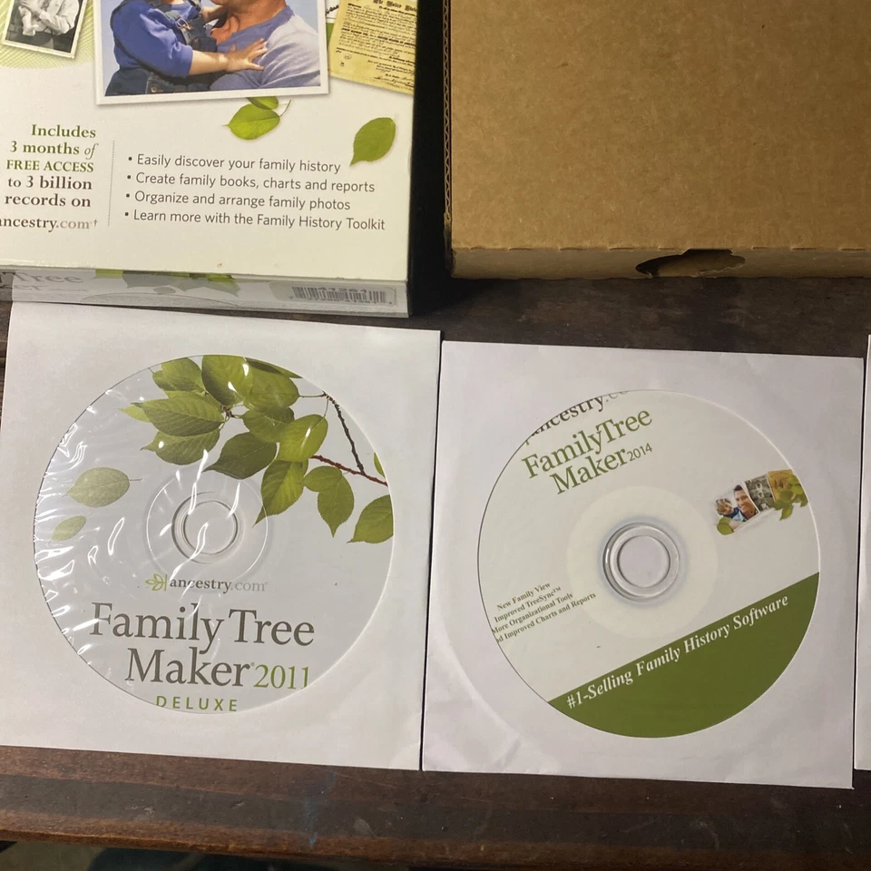 Ancestry.com Family Tree Maker 2011 Deluxe Software 548482 Foto 3 de 4