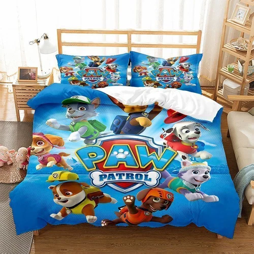 Trapuntino Copripiumino Paw Patrol Ragazze Bambini Federa Set Biancheria Letto Singolo Matrimoniale UK - Foto 22 di 43