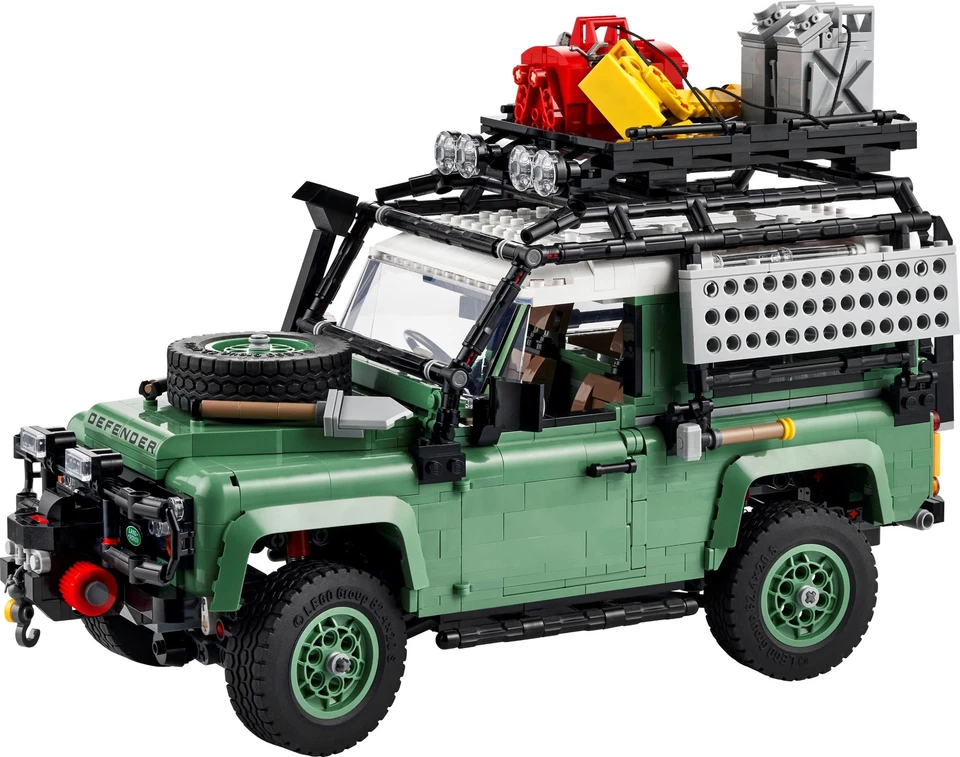 LEGO® Icons 10317 Land Rover Classic Defender 90 NUOVO IMBALLO ORIGINALE ESCLUSIVO + regalo!* - Immagine 2 di 4