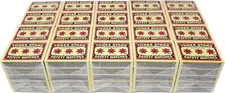 Swedish Camping Matches Three Stars Safety Matches 100 small boxes