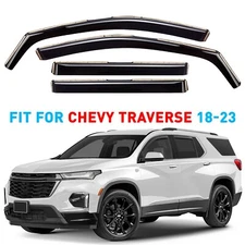 Rain Guards Vent Visors Shade for 2018-2023 Chevrolet (Chevy) Traverse