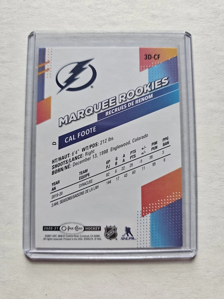 Cal Foote-OPC 3D RC - Image 2 of 2