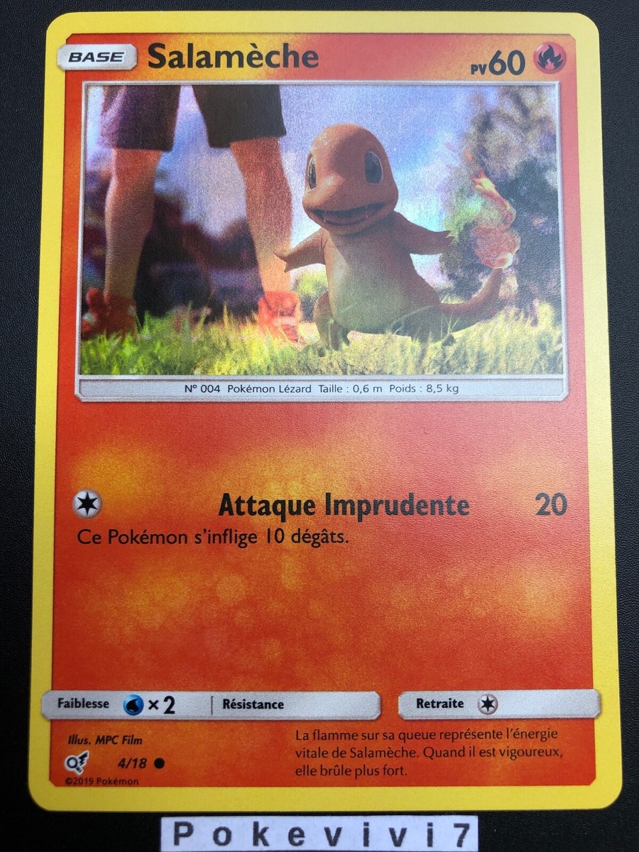 CARTE POKÉMON SALAMÈCHE SVP 044 Promo Écarlate Violet Ev3 Flammes