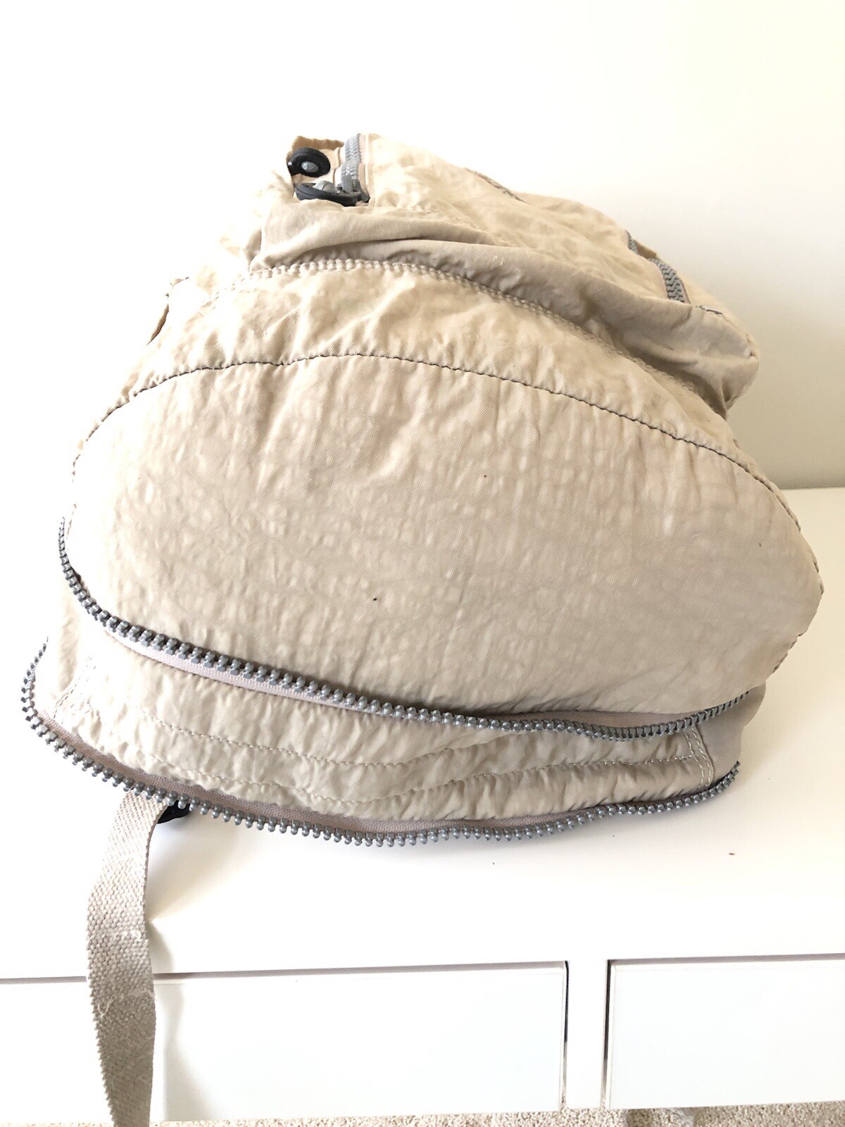 Kipling Beige Inner Pocket Adjustable Shoulder St… - image 12