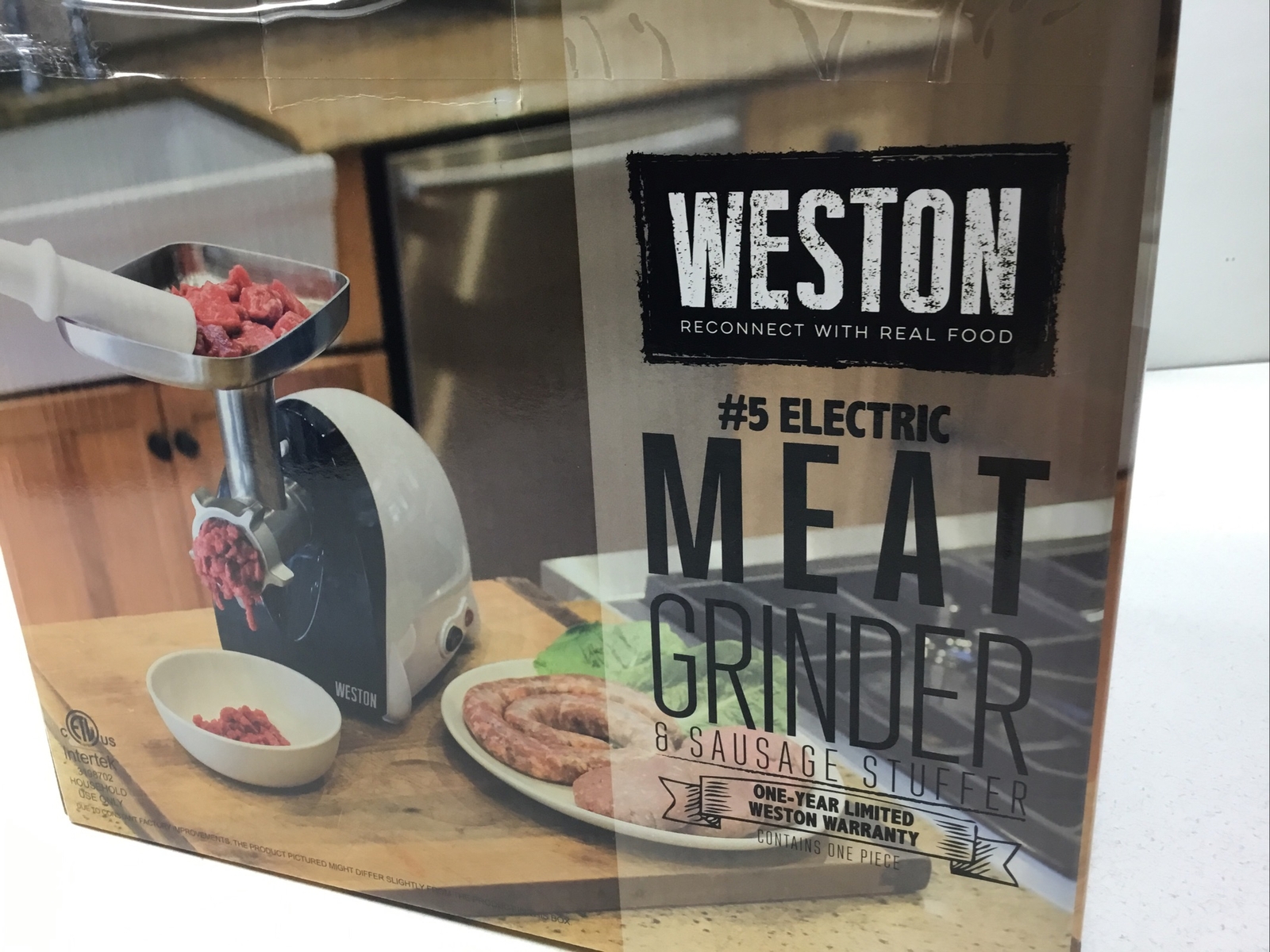 Weston No. 5 Electric Meat Grinder Sausage Stuffer White 820301W 810671031940 eBay