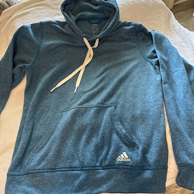 adidas Sweatshirt Ultimate Hoodie Fleece Green Sports Women's