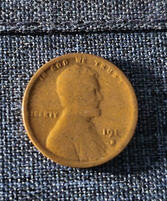 191?- D Denver Lincoln Wheat Cent Strike Through Error ***SEE PHOTOS!***
