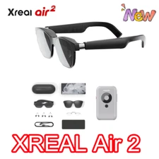 NEW XREAL Air 2 Smart AR Glasses Micro-OLED Screen 120Hz High Brush 72g+Beam box