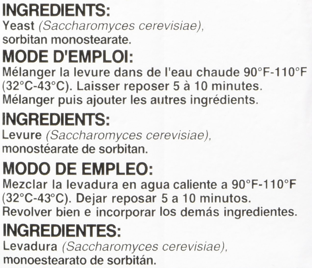 Red Star Active Dry Yeast, 2 Pound Pouch