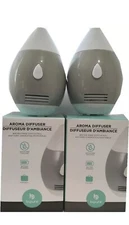 2x Portable Mini Aroma Diffuser Water Free Battery Operated USA Seller Free Ship