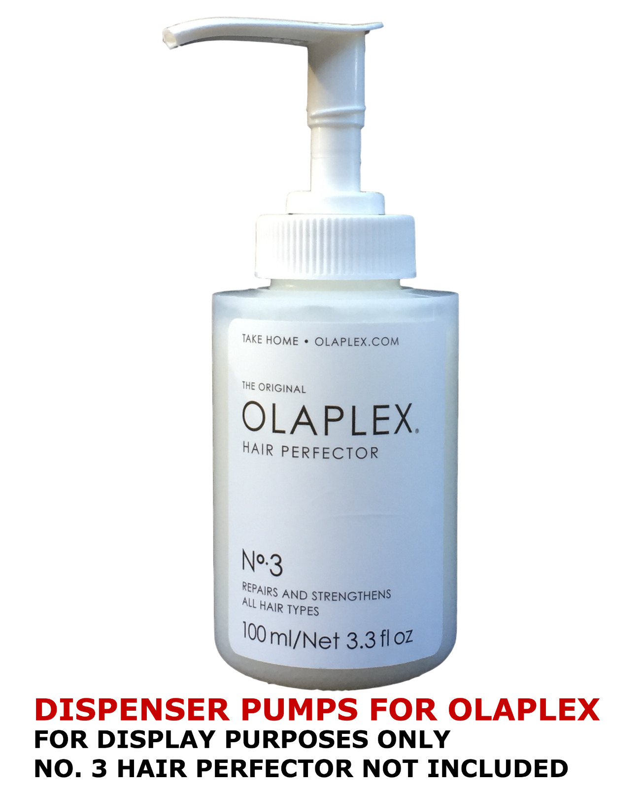 Olaplex Dispenser Pumps for No. 3 Hair Perfector or No. 6 Bond Smoother, Custom