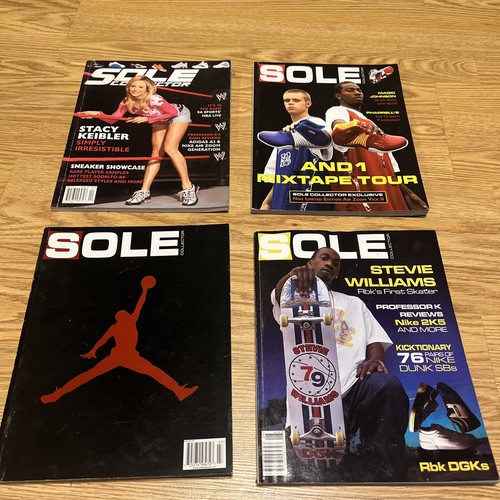 sole collector Magazine Issues 4,5,7,8 eBay