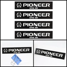 PIONEER HPM-100 logo badge Sticker Decal waterproof 128mm(5.03")X26mm(1.02")