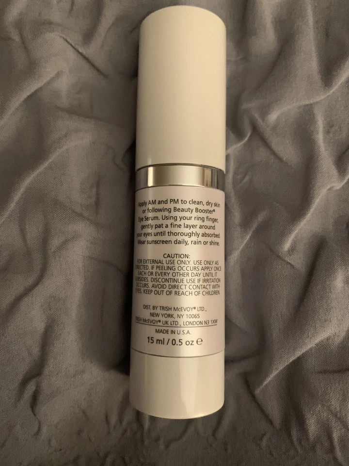 Trish McEvoy Beauty Booster Retinol Crema de Ojos 0.5 Fl Oz 15 Ml Tamaño Completo Nuevo Foto 3 de 4