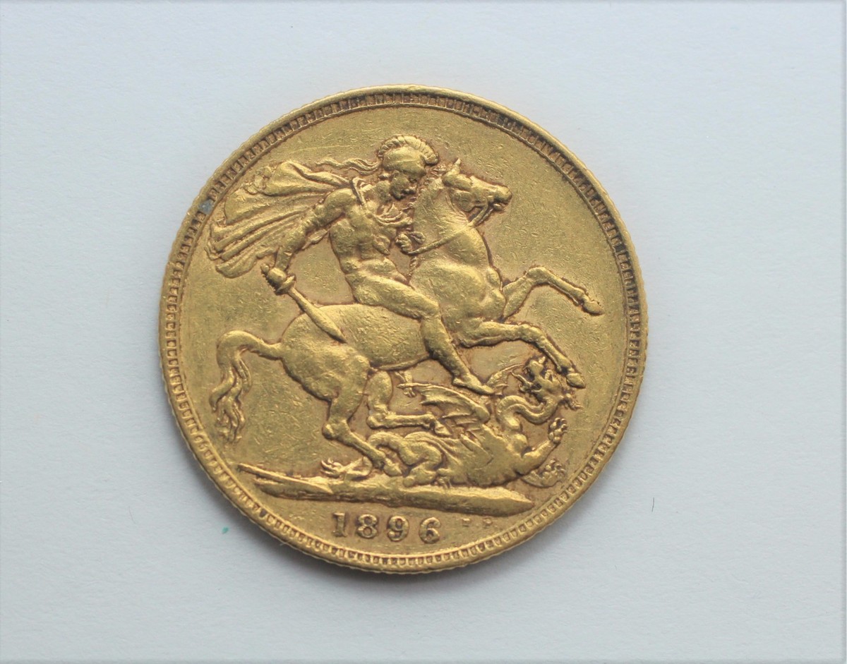 1896 GREAT BRITAIN QUEEN VICTORIA GOLD SOVEREIGN 7.98 GRAMS | eBay
