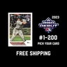 2023 Topps Pro Debut - Cards #1-200 - You Pick & Complete Your Set (QTY)