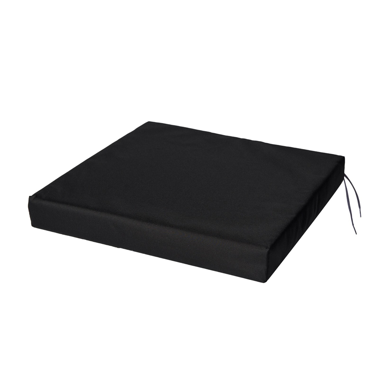 Waterproof Chair Cushion Seat Pads Outdoor Garden Patio Removable Cover Black