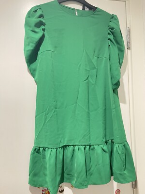 AX paris parrot green dress size 8 | eBay