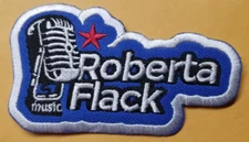 Embroidered Roberta Flack Grammy Awards Killing Me Softly Patch 2.25x3.75"