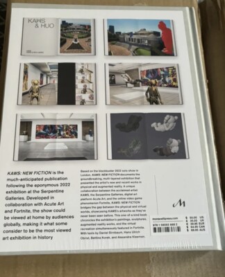 Kaws New Fiction Hardcover Book SIGNED Limited Edition Phaidon