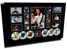 NEW ELVIS PRESLEY SIGNED LIMITED EDITION FRAMED MEMORABILIA
