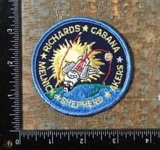 NASA STS-41 Space Shuttle Discovery Mission Astronaut Crew Iron-On Patch