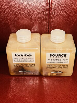 2x L'Oreal Source Essentielle pflegende Shampoo Jasmin & Sesamsamenöl 300ml