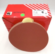 (10Pcs) Indasa 6" Rhynostick, Self Adhesive Sanding Sand Paper,Grit range 600-80